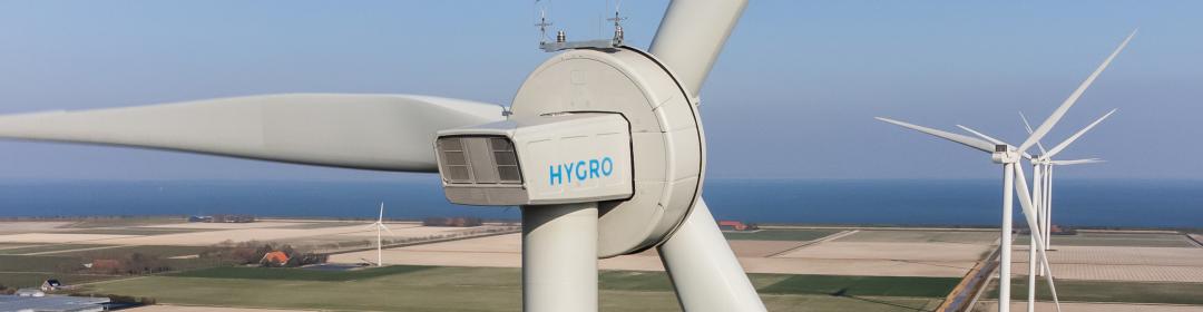 HYGRO en TNO ontvangen subsidie voor ‘waterstofwindmolen’