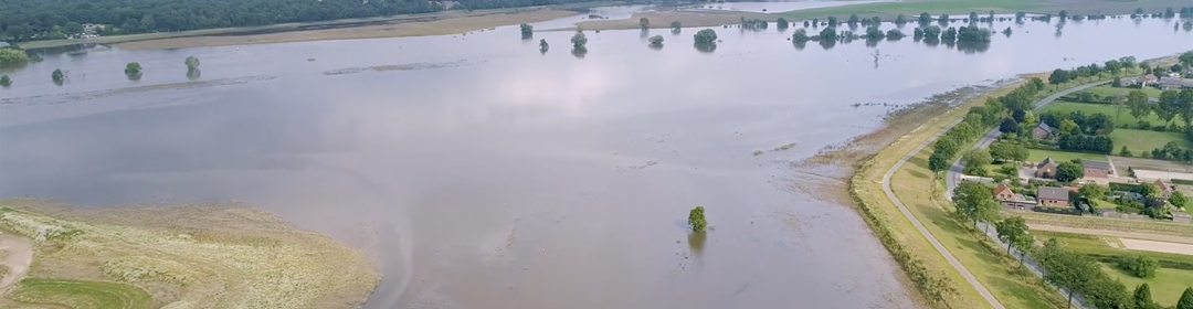 Weerbaar tegen watervloed